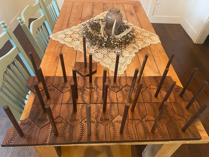 Personalize Softball/Baseball Ring Display